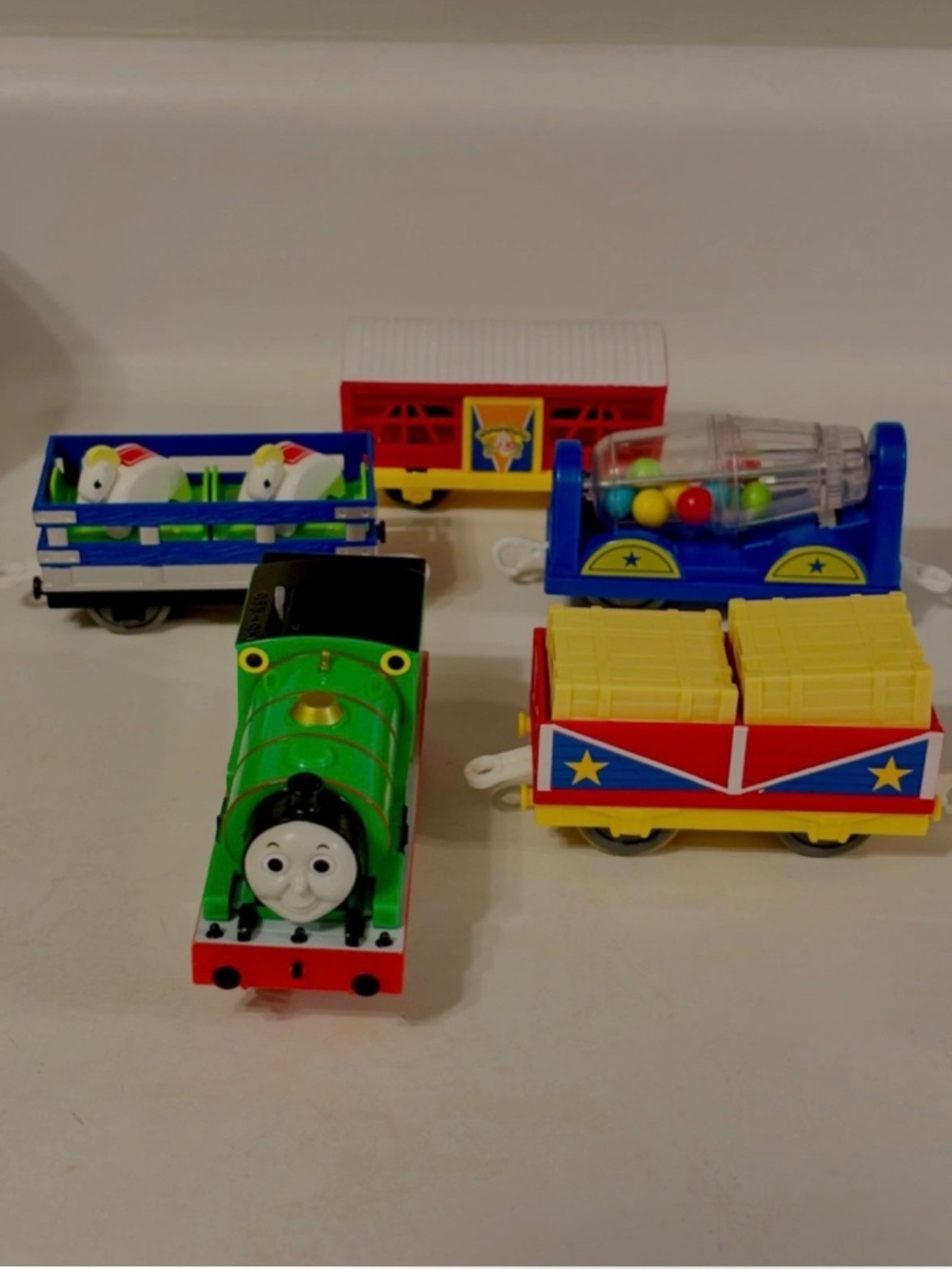 Plarail Tomy Percy and Circus Wagons Set Japan Import Train & Freight Cars Works